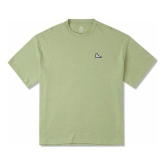Converse Go-To Sneaker Patch Loose-Fit T-Shirt Vitality Green 10025397-A11