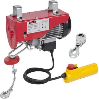 Trade Shop Trade Shop - Montacarichi Elettrico Paranco Sollevatore Argano Verricello 250/500 Kg1000 18mt