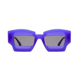 Kuboraum Sunglasses, female, Blue, 53 MM, Unique Mask Style Sunglasses