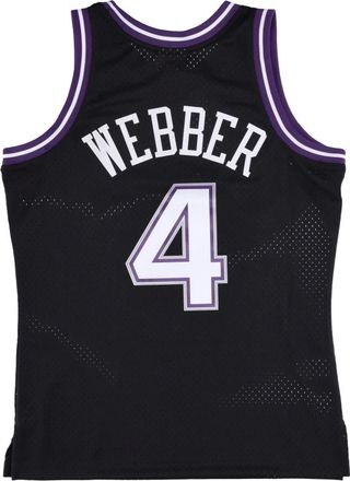 Mitchell & Ness Sportswear, male, Black, Size: S NBA Swingman Jersey Chris Webber