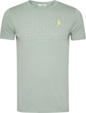 Greenbomb Lifestyle Boulderer Guide T-Shirt f&uuml;r Herren | grau