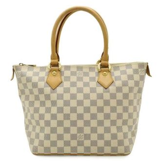 Louis Vuitton Pre-owned Damier Azur Saleya PM Tote Bag - - Pre-owned - Donna - Beige - ONE SIZE