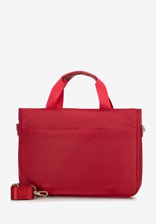 Wittchen Dames 14 Laptoptas met Quilting, Kers, Kersen Polyester