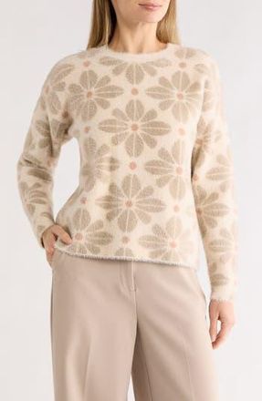 Cyrus Textured Crewneck Sweater in Macchiato at Nordstrom Rack, Size X-Large