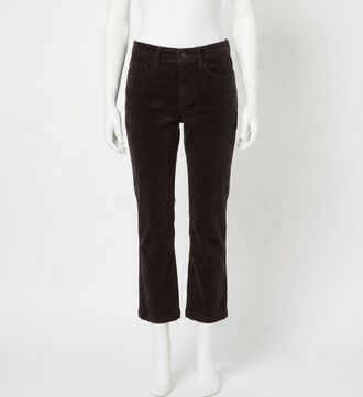 Faherty Softstretch Cord Flare Pants In Espresso