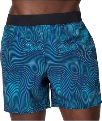 Speedo Print Lookout Volley 16 Badehose f&uuml;r Herren | blau