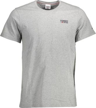 Tommy Hilfiger Heren, Tops, Grijs, Maat: XL Katoen