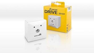 Schellenberg 25101 selettore a chiave cancello elettrico esterno montato in superficie, cilindro intercambiabile con 3 chiavi, per il funzionamento