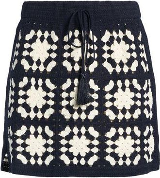 Frame Denim CROCHET TASSLE SKIRT
