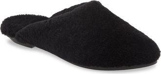 Eileen Fisher Blog 3 Slipper Womens Black Shearling Slip On Mule JOBB1954