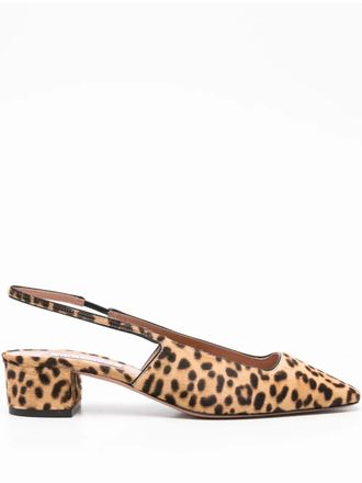 Aquazzura 40mm Ginza pumps - Brown