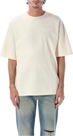 Amiri Grad MA Check Patch Hj Skate Tee - Tops - Hombre - Beige - XL