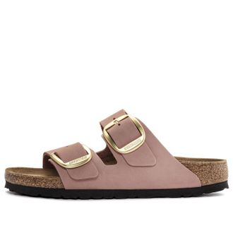 Birkenstock (WMNS) Birkenstock Arizona Big Buckle Nubuck Leather Narrow Fit Sandals Old Rose 1024074