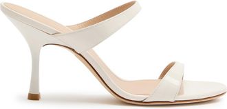 Stuart Weitzman Stuart Weitzman Nudist 85 Patent Leather Mules - Tan - 38 (IT38/ UK5)