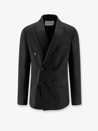 Amaranto Blazer in misto lana vergine - AMARANTO - gender_Man