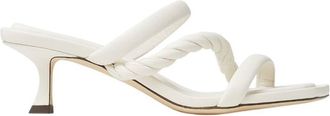 Jimmy Choo London Diosa 50 Nappa Leather Sandals, Brand Size 34.5 ( US Size 4.5 )