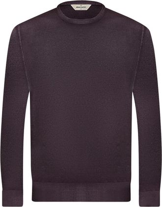 Gran Sasso 308 Paricollo - Heren - Ronde hals truien - Bruin - 2XL - Truien & Vesten