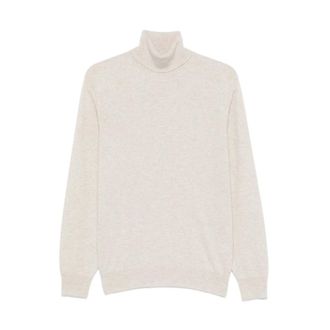 Brunello Cucinelli Truien & Vesten, Heren, Beige, XL, Kasjmier, Coltrui