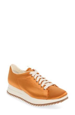 Pedro Garcia Orinda Satin Sneaker in Sunset at Nordstrom Rack, Size 10Us / 40Eu