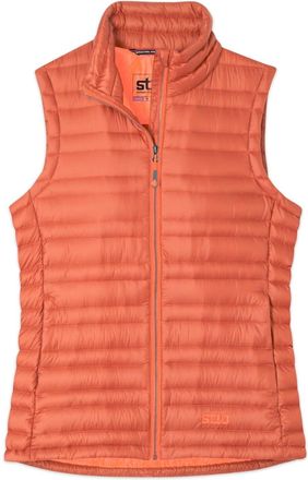 Stio | Womens Pinion Down Vest, Size Extra Extra Small in Cedar Blush