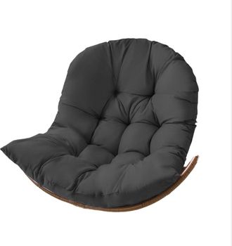 OEM Coj&iacute;n, Accesorio Para Silla Colgante, Tejido De Poli&eacute;ster, Relleno De Algod&oacute;n Pp, Redondo Grueso De 80x120 Cm, Para Interior, Balc&oacute;n O Jard&iacute;n