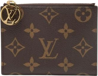Louis Vuitton Pre-owned Wallets, female, Brown, Size: ONE SIZE Pre-owned Monogram Canvas Wallet