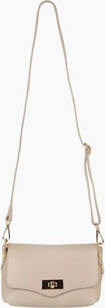 Elie Beaumont Womens Twist Womens Crossbody Bag - Tan - Size: ONE size