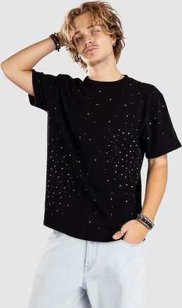 Ninth Hall Fundamental Rhinestone T-Shirt nero