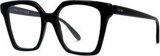 Loewe Slim Square Glasses - unisex - Brillen - Zwart - 52 MM - Accessoires