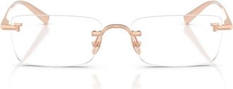 Tiffany & Co. Tf 1177Kb Optical Frame - unisex - Brillen - Roze - 54 MM - Leer - Accessoires