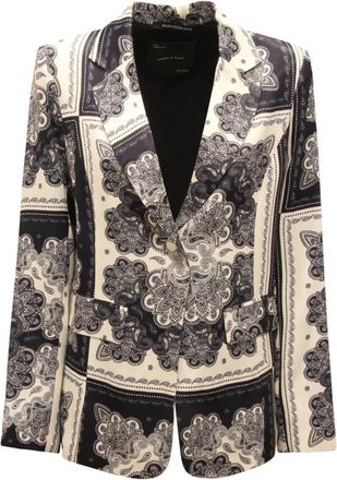 Emma & Gaia Wo Viscose Jacket - Dames - Blazers - Zwart - S - Jassen
