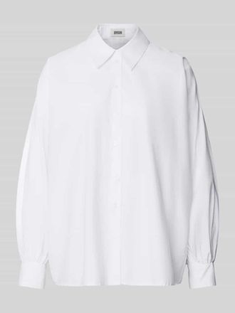 Drykorn Drykorn Relaxed Fit Hemdbluse mit Knopfleiste Modell MOYALA in Weiss, Gr&ouml;&szlig;e 38