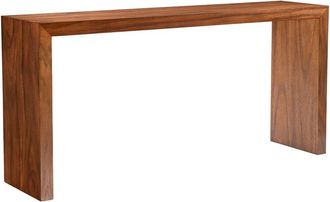 Bernhardt Brasea Wooden Console Table