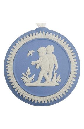 Wedgwood Christmas Ornament Baby Jasper 2025 Ornament in Multi Blue at Nordstrom