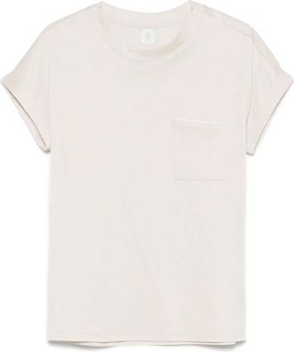 Eleventy T-shirt in jersey - Toni neutri