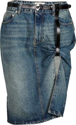Coperni Suspended Denim Skirt Copj152f2081