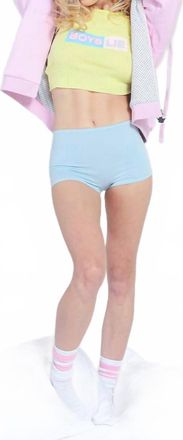 Boys Lie Better Half Beegee Tank In Yellow