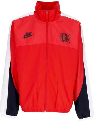 Nike University Windbreaker Jacket - Heren - Windbreakers - Rood - XL - Polyester - Fitness