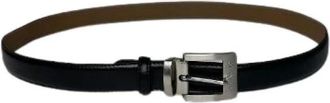 Givenchy Pre-owned Two-tone Leather Belt - Dames - Vintage Accessoires - Zwart - ONE Size - Leer - Vintage
