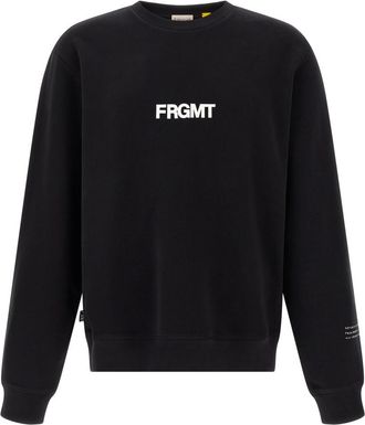 Moncler Black Crew Neck Sweatshirt