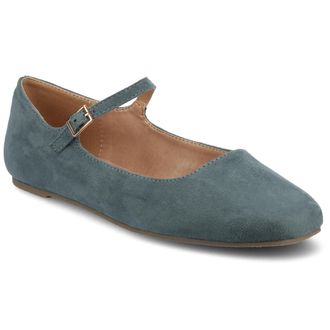 Journee Collection Womens Wide Width Carrie Dress Flats