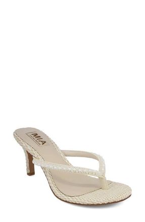 Mia Zilvia Sandal in Bone Beads at Nordstrom, Size 8.5