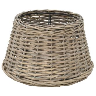 vidaXL Pantalla De L&aacute;mpara De Mimbre 38x23 Cm Natural Vidaxl