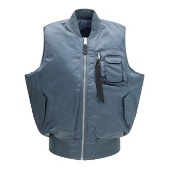 Alpha Industries Ma-1 Base Vest - - Jackets - Donna - Blu - M