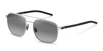 Porsche Design P8988 C175 Mens Sunglasses Silver Size 56