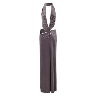 Amazu&igrave;n Abito lungo Kalisa - - Dresses - Donna - Grigio - ONE SIZE