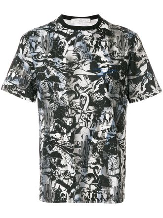 Golden Goose T-shirt stampata - Nero