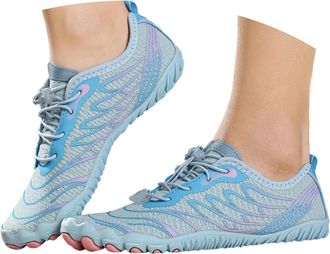 Generic 2026 Running Shoes Barefoot Shoes,Wide Toe Water Shoes,Running Boots Sneakers,Athletic Footwear Trainer for Men/Women Unisex (Sky Blue, 5.5)