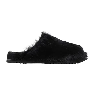 Rick Owens Slippers, female, Black, Size: 8 US Pillow Granola Mules