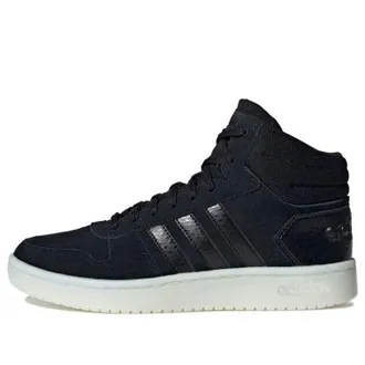 adidas (WMNS) adidas Hoops 2.0 Mid Black White EE7893